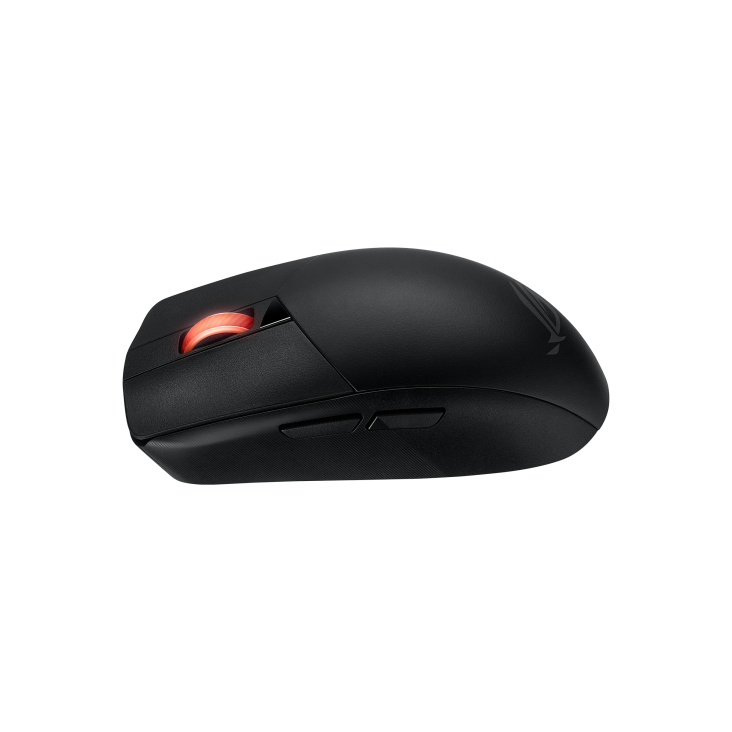 A large main feature product image of ASUS ROG Impact III Wireless Gaming Mouse