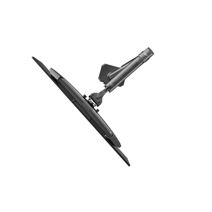 A large main feature product image of ASUS ROG Ergo AAS01 Monitor Arm