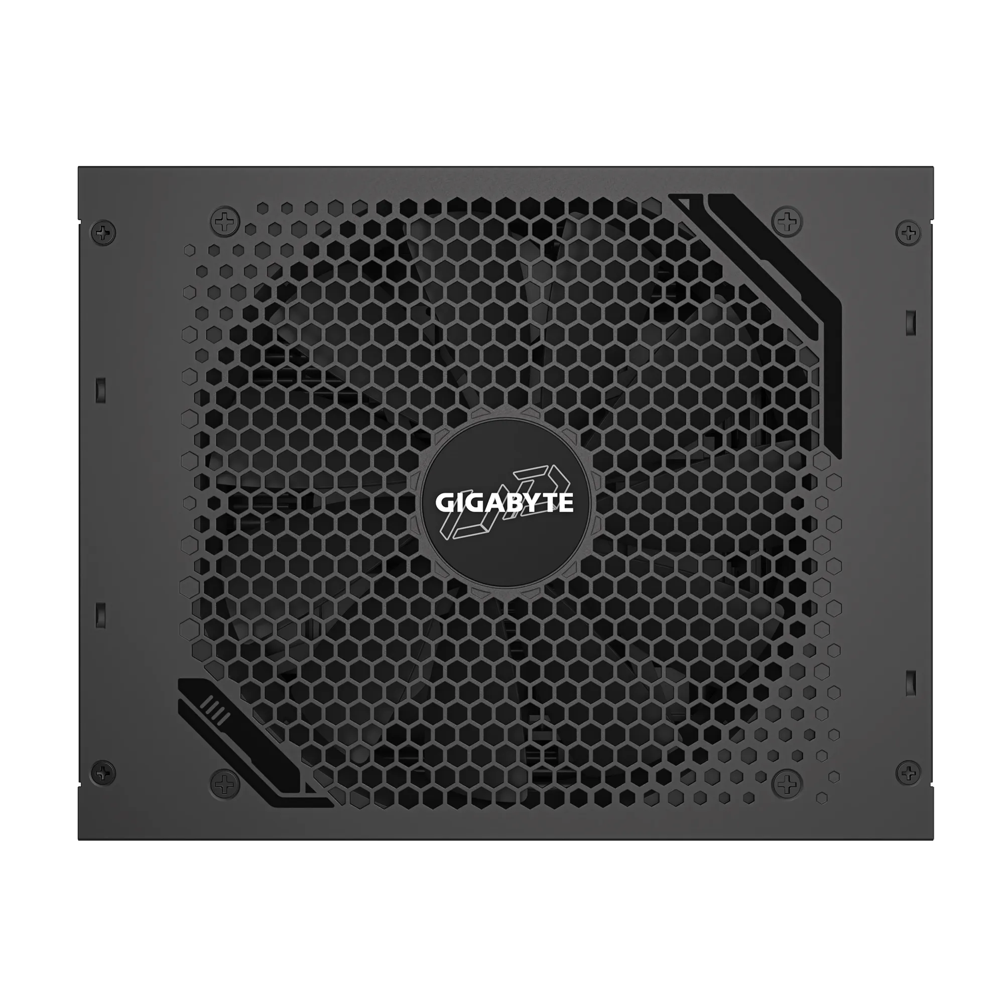 A large main feature product image of Gigabyte UD1600PM PG5 AI Top 1600W Platinum ATX Modular 15A PSU 