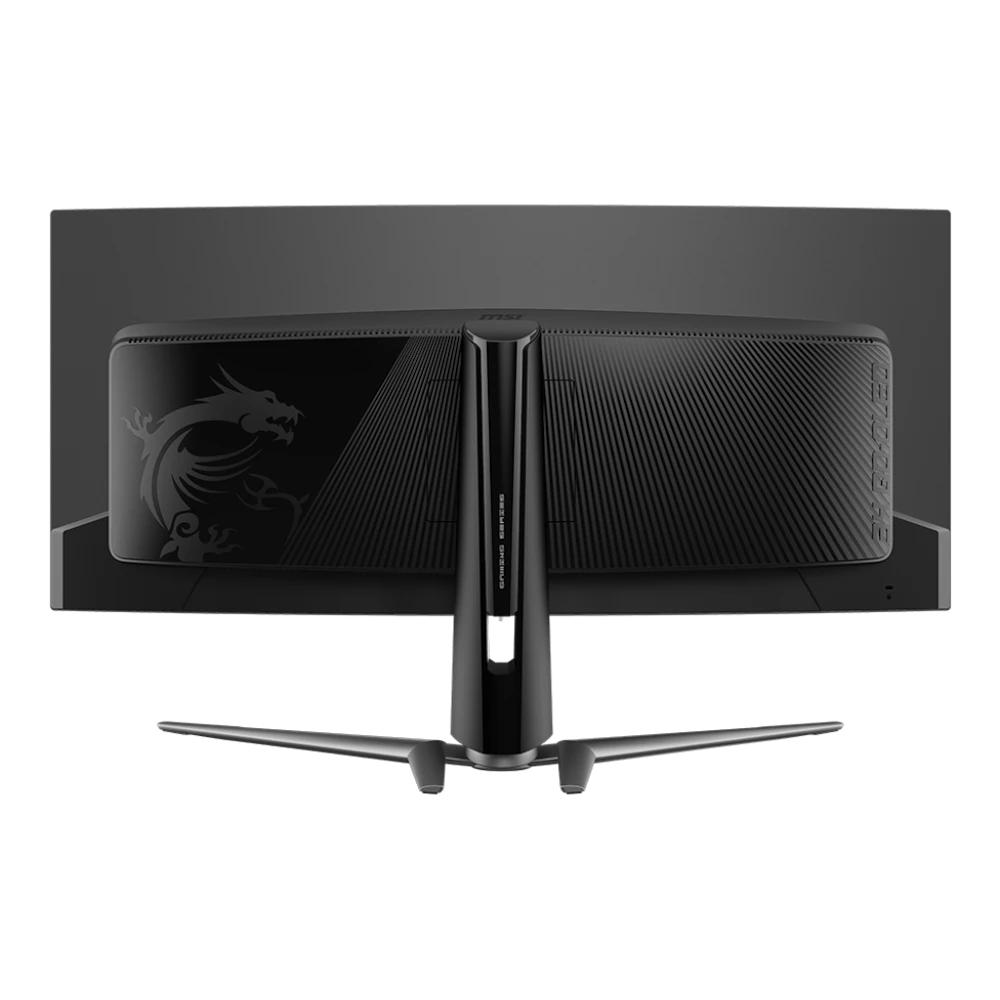 A large main feature product image of MSI MPG 341CQPX QD-OLED - 34" Curved 1440p 240Hz Gaming Monitor