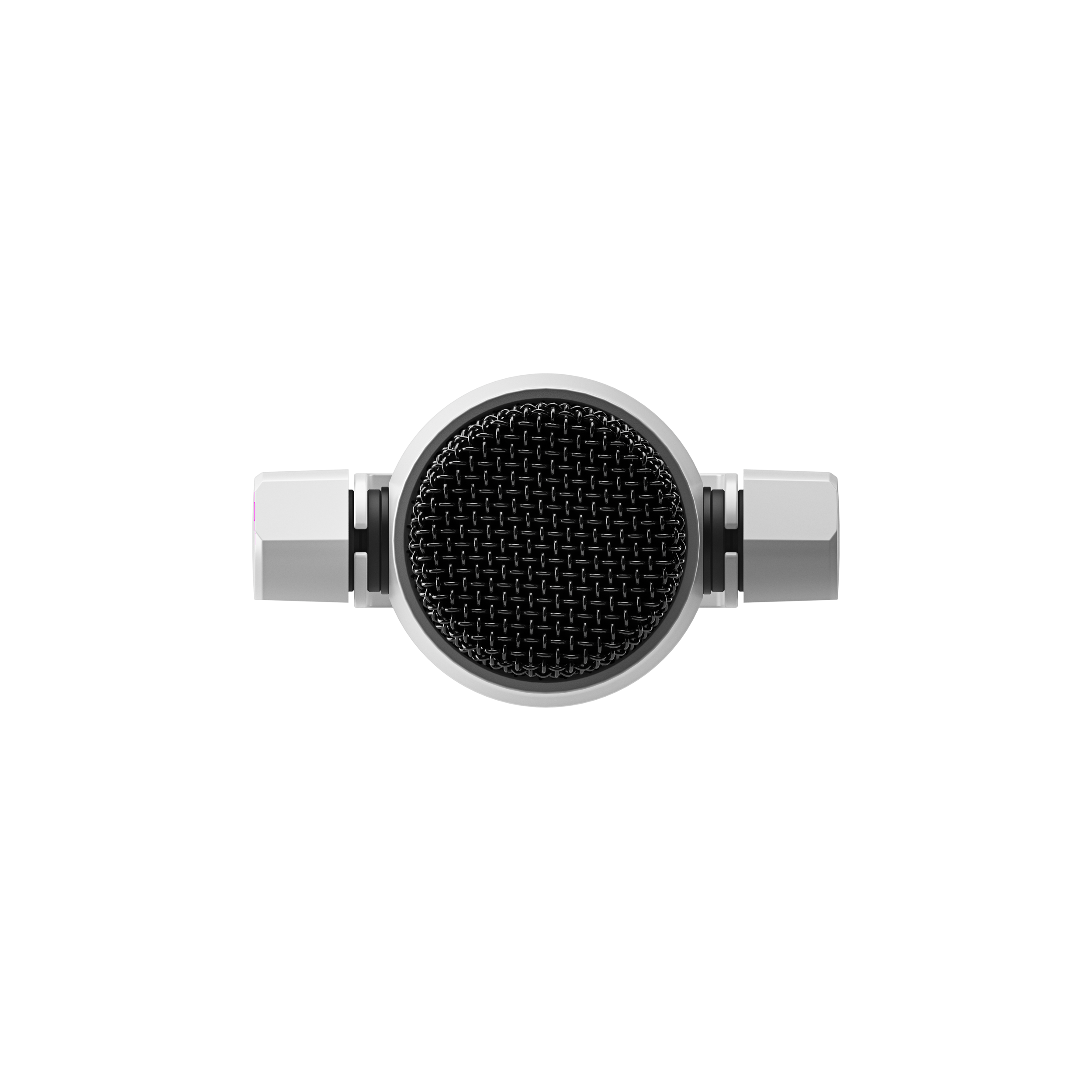 A large main feature product image of RODE PodMic - Cardioid Dynamic Broadcast XLR Microphone (White)