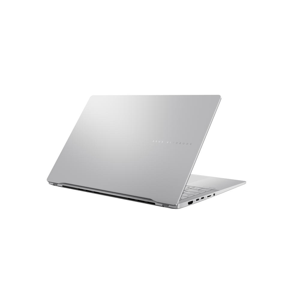A large main feature product image of ASUS Vivobook S 15 (S5507) - 15.6" 120Hz 3K OLED, Snapdragon X Elite, 32GB/1TB - Win 11 Copilot+ AI Notebook