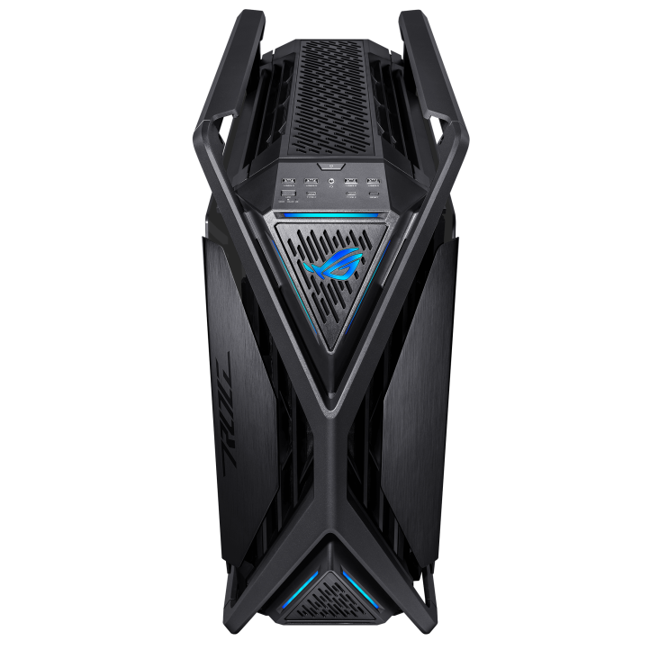 A large main feature product image of ASUS ROG Hyperion GR701 BTF Edition Full Tower Case - Black