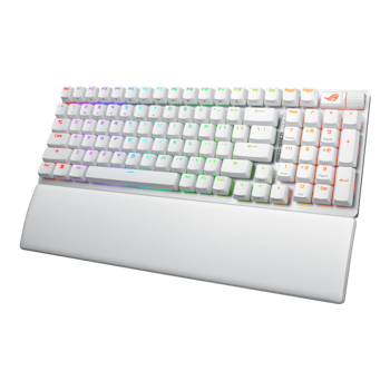 Product image of ASUS ROG Strix Scope II 96 Wireless Mechanical Gaming Keyboard - Storm Switch (White) - Click for product page of ASUS ROG Strix Scope II 96 Wireless Mechanical Gaming Keyboard - Storm Switch (White)
