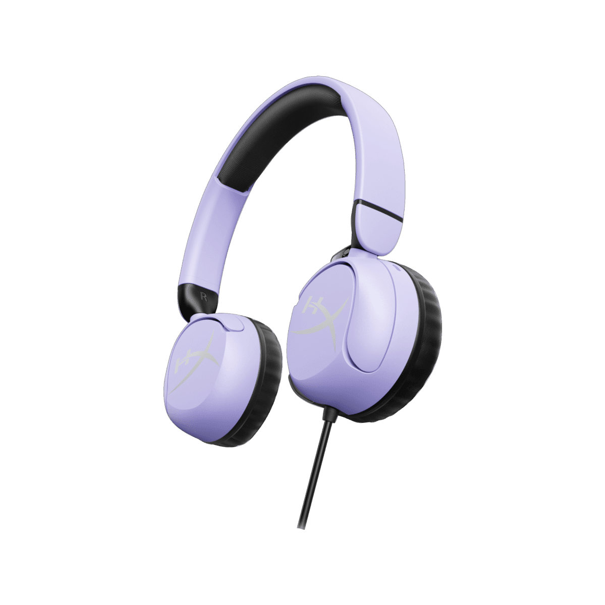 A large main feature product image of HyperX Cloud Mini - Compact Headset for Young Gamers (Lavender)