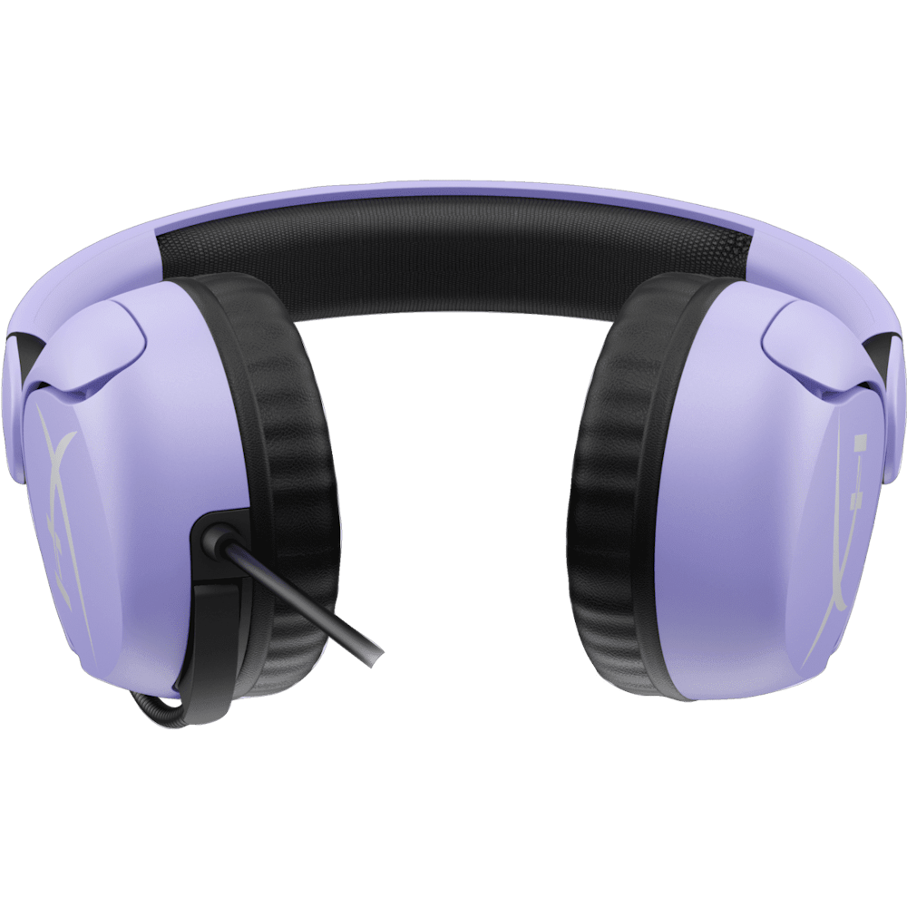 A large main feature product image of HyperX Cloud Mini - Compact Headset for Young Gamers (Lavender)