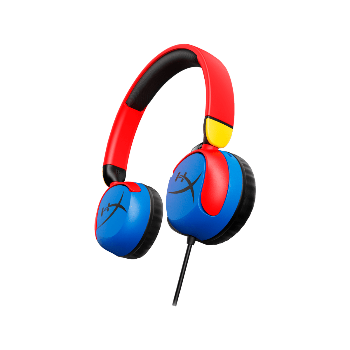 A large main feature product image of HyperX Cloud Mini - Compact Headset for Young Gamers (Multi-Colour)