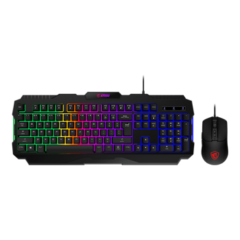 Product image of MSI Forge GK100 Keyboard and Mouse Combo - Click for product page of MSI Forge GK100 Keyboard and Mouse Combo