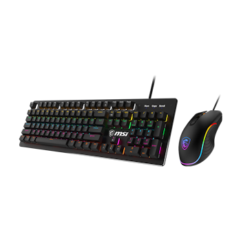 Product image of MSI Forge GK300 Keyboard and Mouse Combo - Blue Switch - Click for product page of MSI Forge GK300 Keyboard and Mouse Combo - Blue Switch