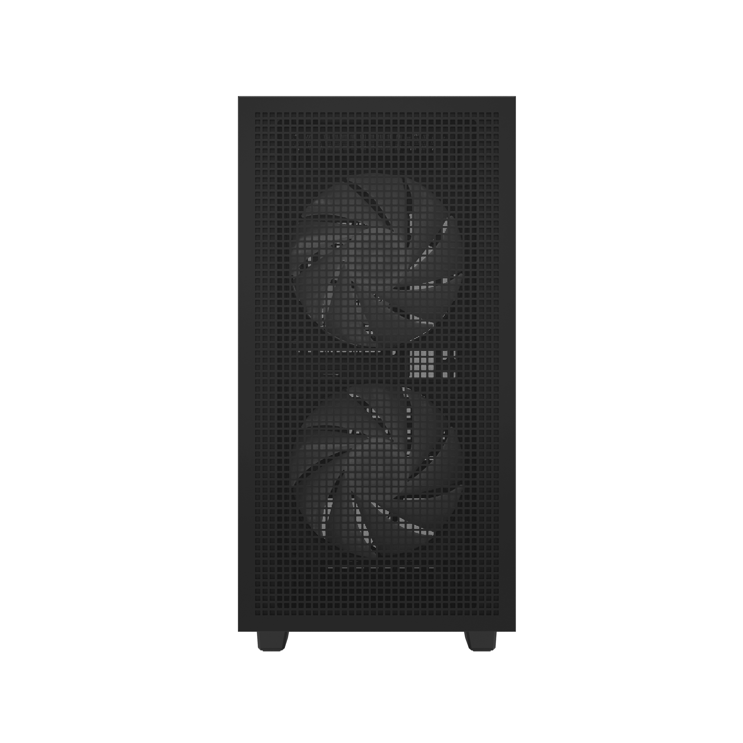 A large main feature product image of DeepCool CH360 Tempered Glass Micro Tower Case (Black)