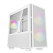 A product image of DeepCool CH360 mATX Case - White