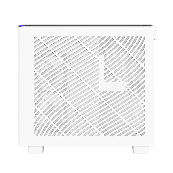 A large main feature product image of Montech KING 95 PRO Dual-Chamber Tempered Glass Mid Tower Case (White)