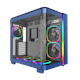 A small tile product image of Montech KING 95 PRO Dual-Chamber Tempered Glass Mid Tower Case (Blue)