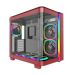 A product image of Montech KING 95 Pro - Dual-Chamber Tempered Glass Mid Tower Case (Red)