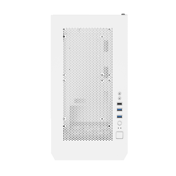 A large main feature product image of Montech AIR 100 ARGB Micro Tower Case (White)