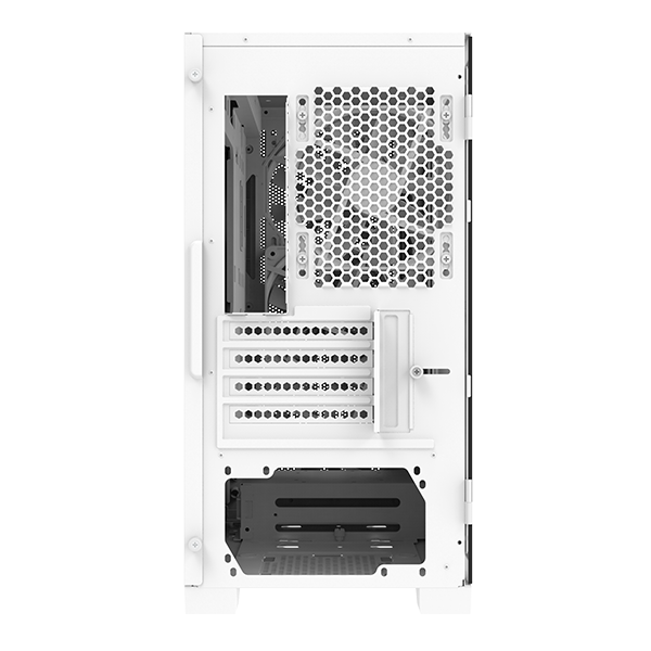 A large main feature product image of Montech AIR 100 LITE Micro Tower Case (White)
