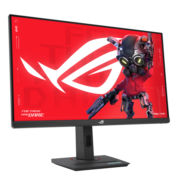 A large main feature product image of ASUS ROG Strix XG27UCS 27" 4K 160Hz Fast IPS Monitor