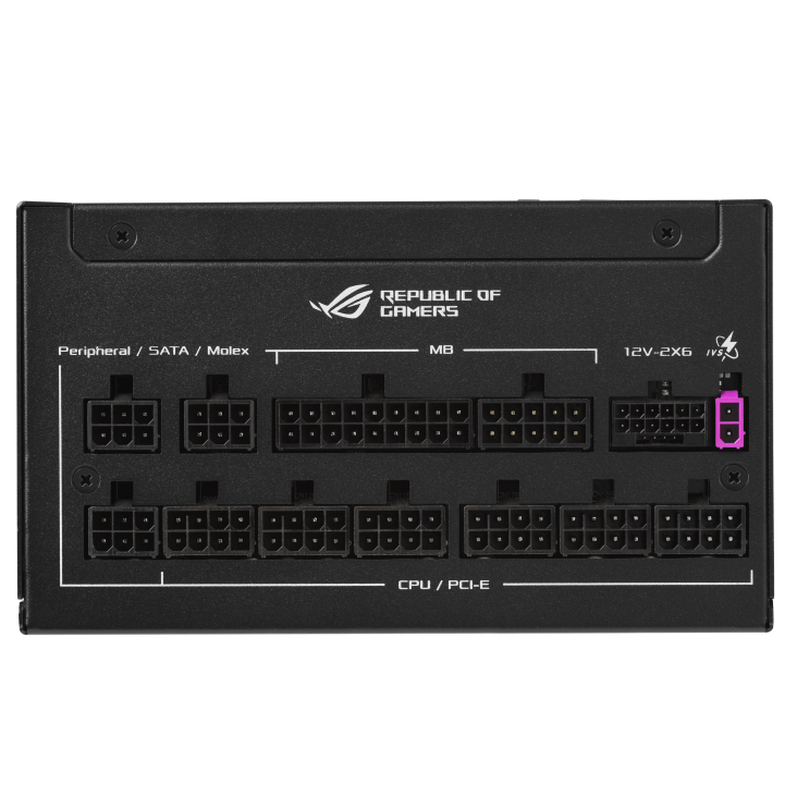 A large main feature product image of ASUS ROG Strix 1000W Platinum PCIe 5.0 ATX Modular PSU