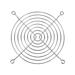 A product image of ARCTIC 120mm Fan Grille