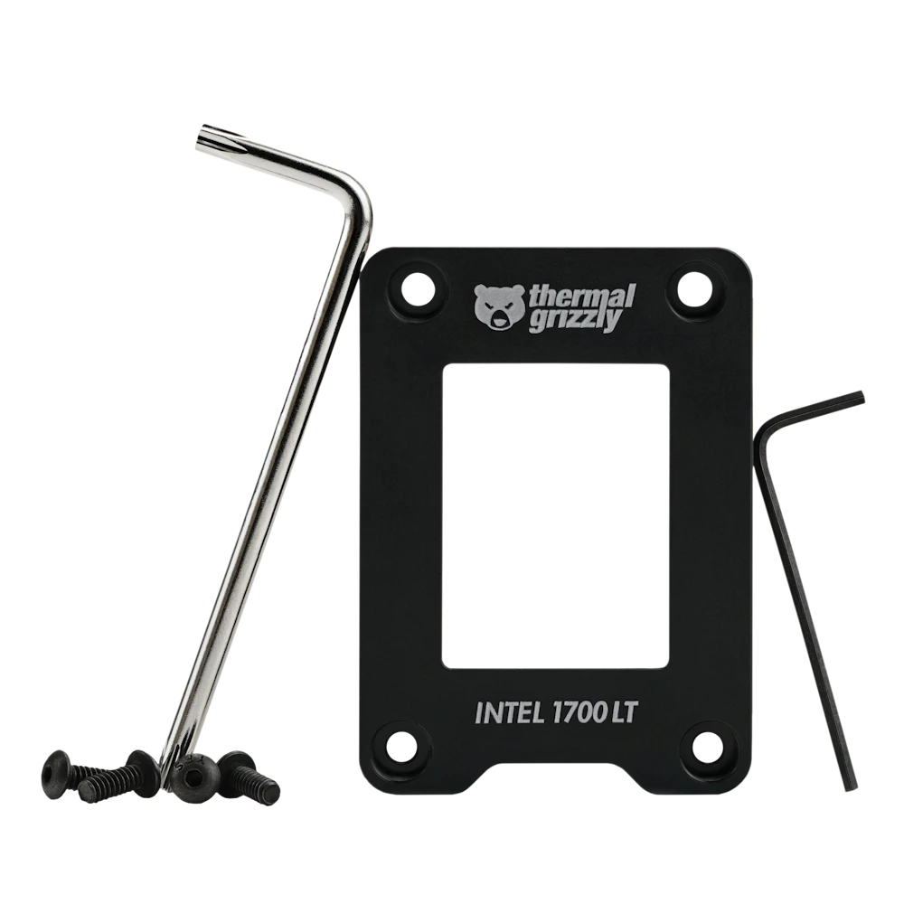 A large main feature product image of Thermal Grizzly Contact Frame Lite for Intel LGA1700