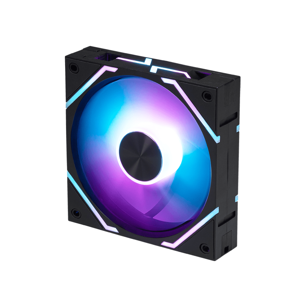 A large main feature product image of MSI MPG EZ120 ARGB 120mm Fan - 3 Pack