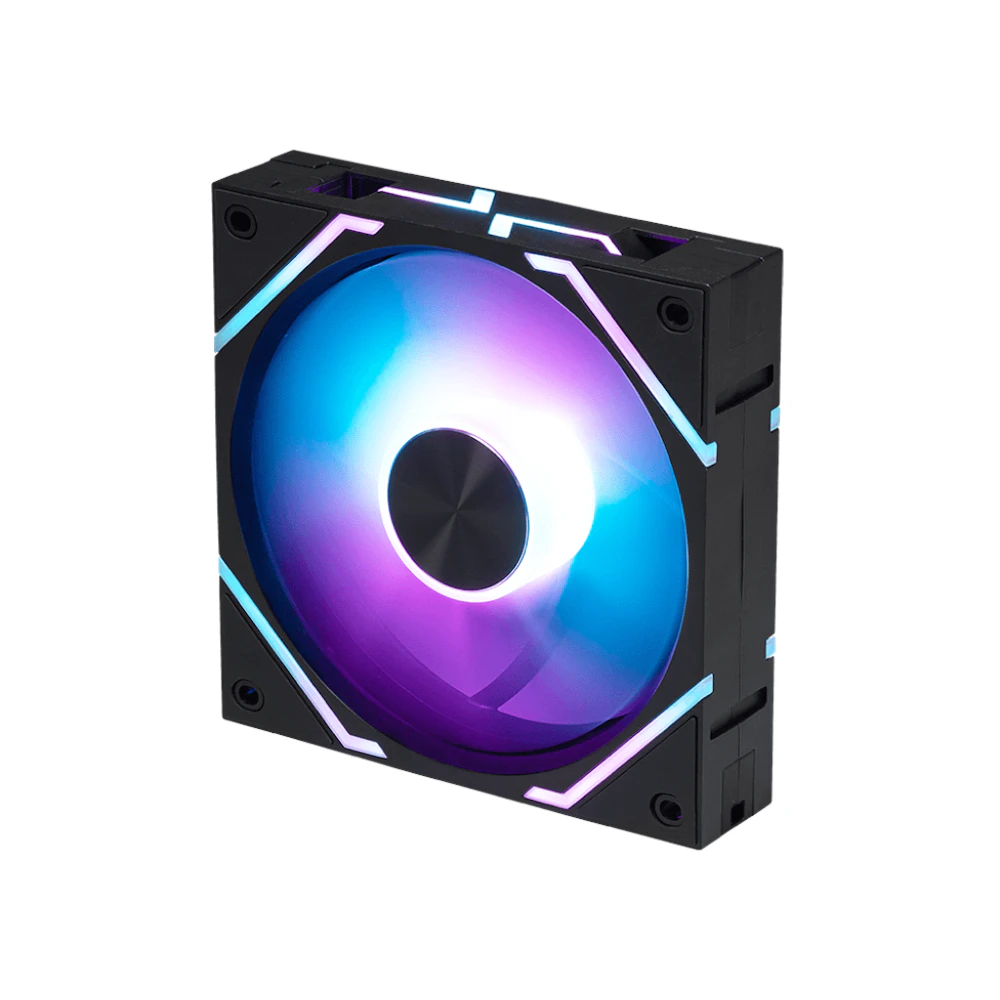 A large main feature product image of MSI MPG EZ120 ARGB 120mm Fan - 3 Pack