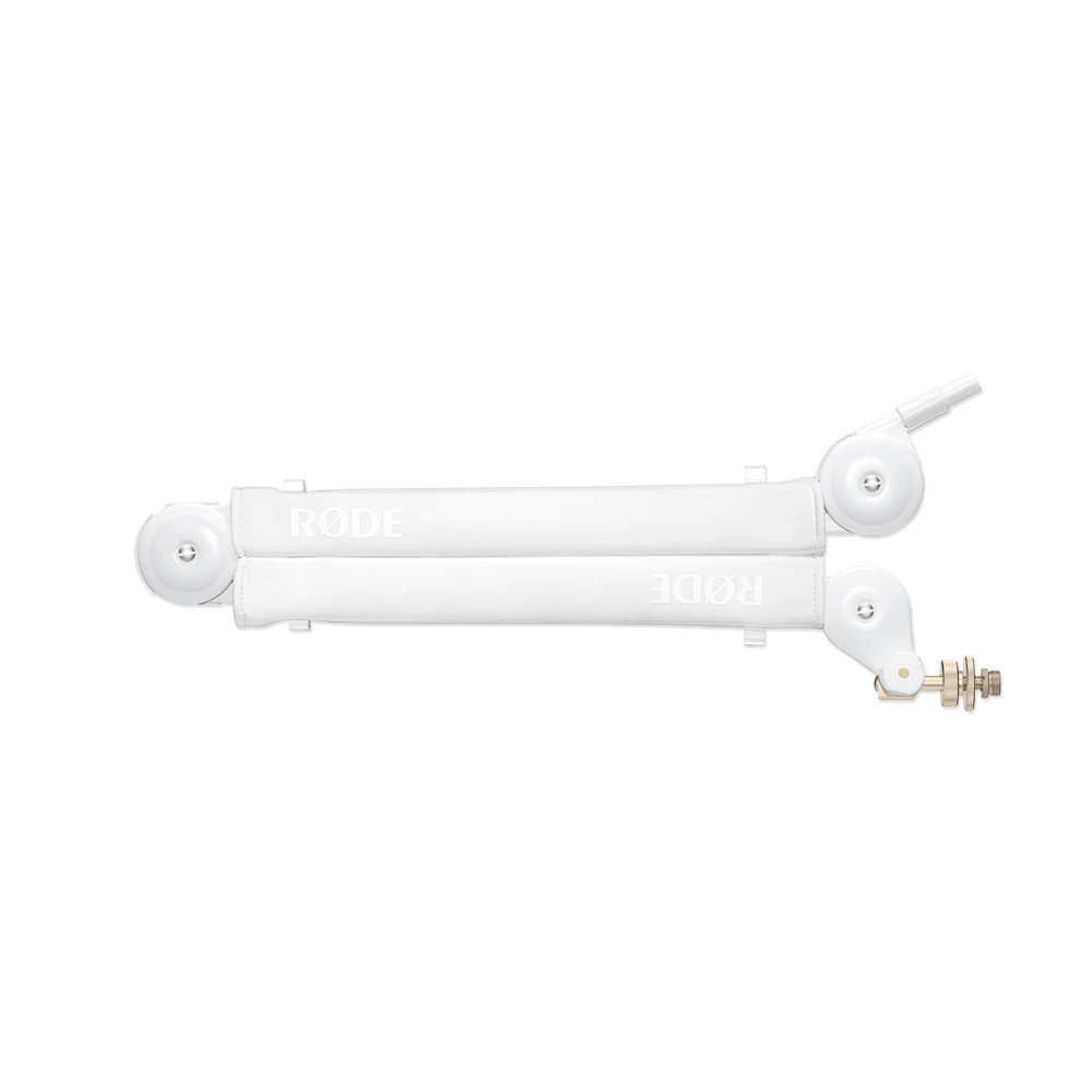 A large main feature product image of RODE PSA1+ Professional Studio Boom Mic Arm (White)