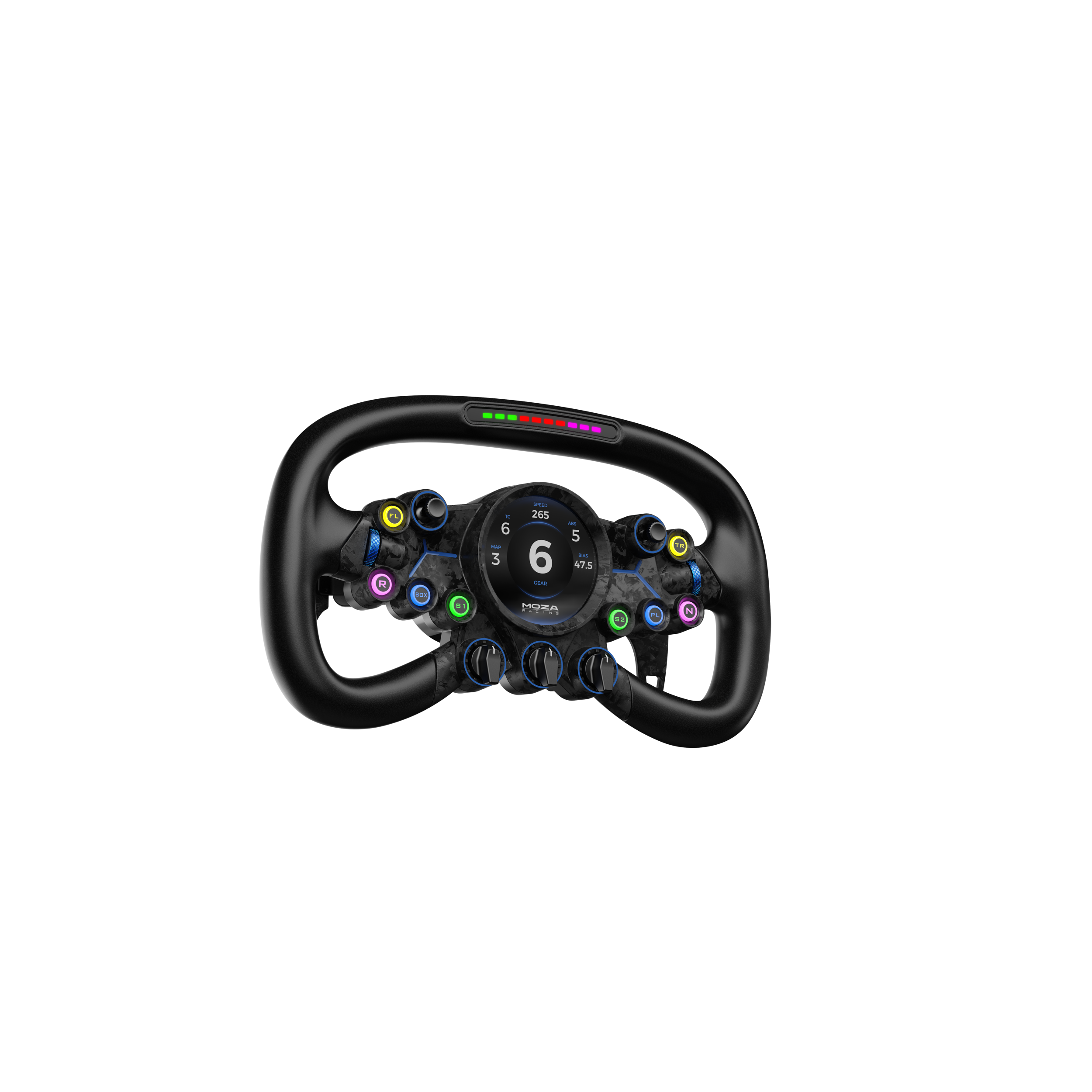 A large main feature product image of MOZA VGS Steering Wheel