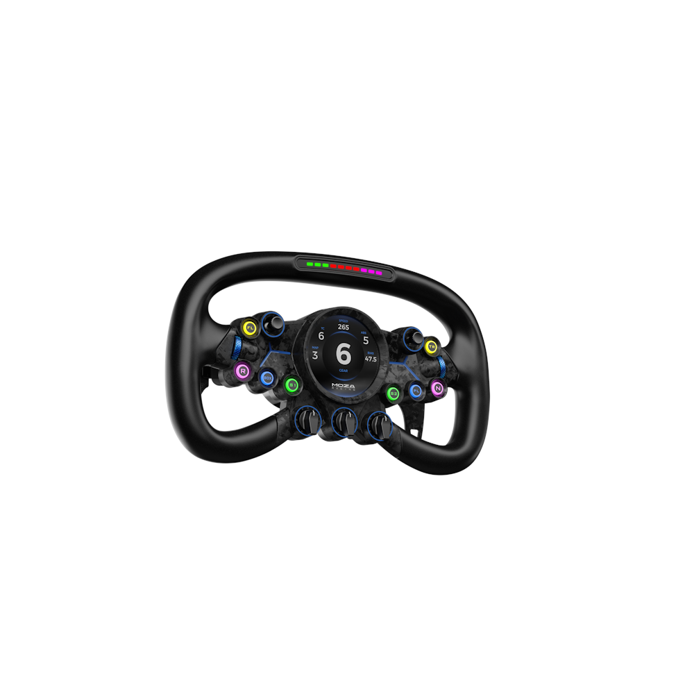 A large main feature product image of MOZA VGS Steering Wheel
