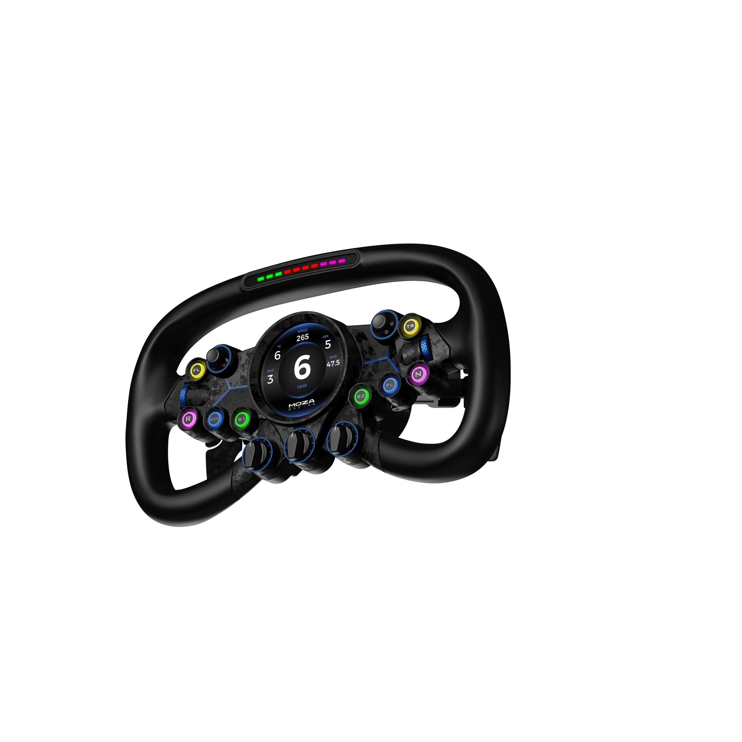 A large main feature product image of MOZA VGS Steering Wheel