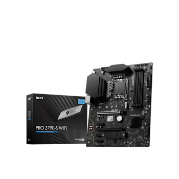 Product image of MSI PRO Z790-S WiFi LGA1700 ATX Desktop Motherboard - Click for product page of MSI PRO Z790-S WiFi LGA1700 ATX Desktop Motherboard