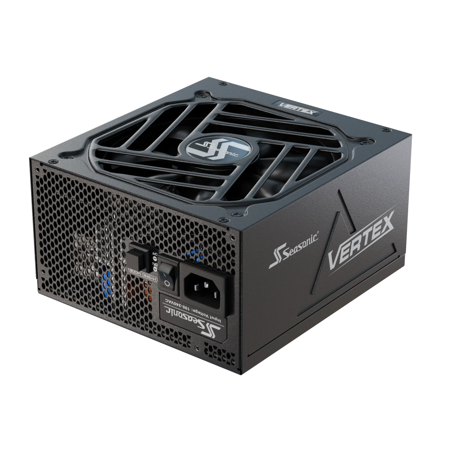 A large main feature product image of Seasonic VERTEX GX 1000W Gold PCIe 5.0 ATX 3.0 Modular PSU