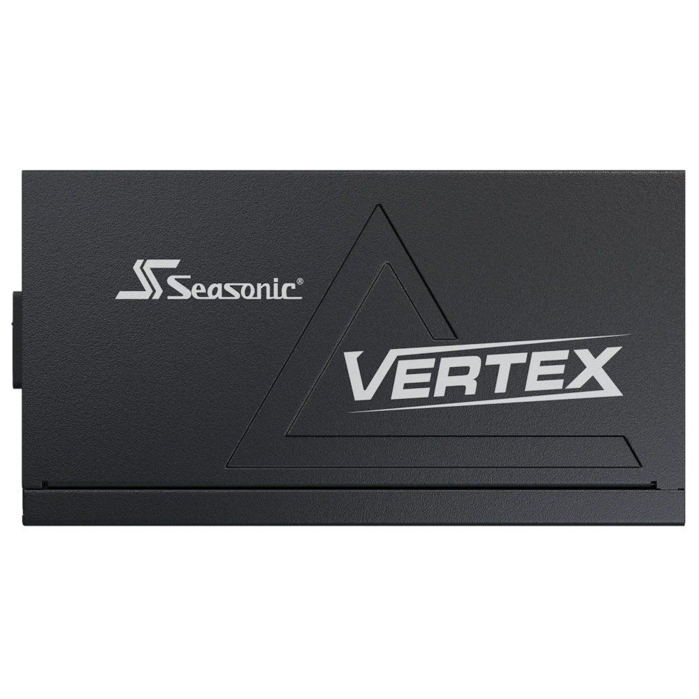 A large main feature product image of Seasonic VERTEX GX 1000W Gold PCIe 5.0 ATX 3.0 Modular PSU