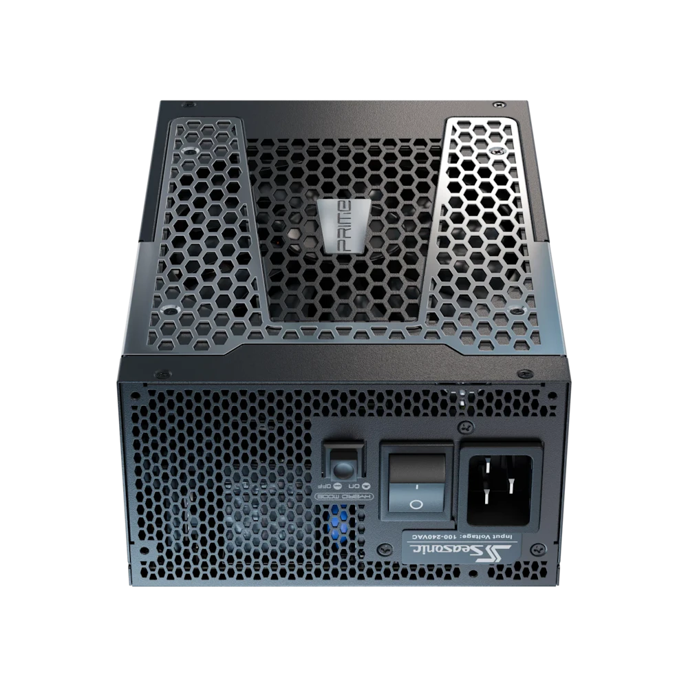A large main feature product image of Seasonic PRIME PX 2200W (2024) Platinum PCIe 5.1 ATX 3.1 Modular 15A PSU
