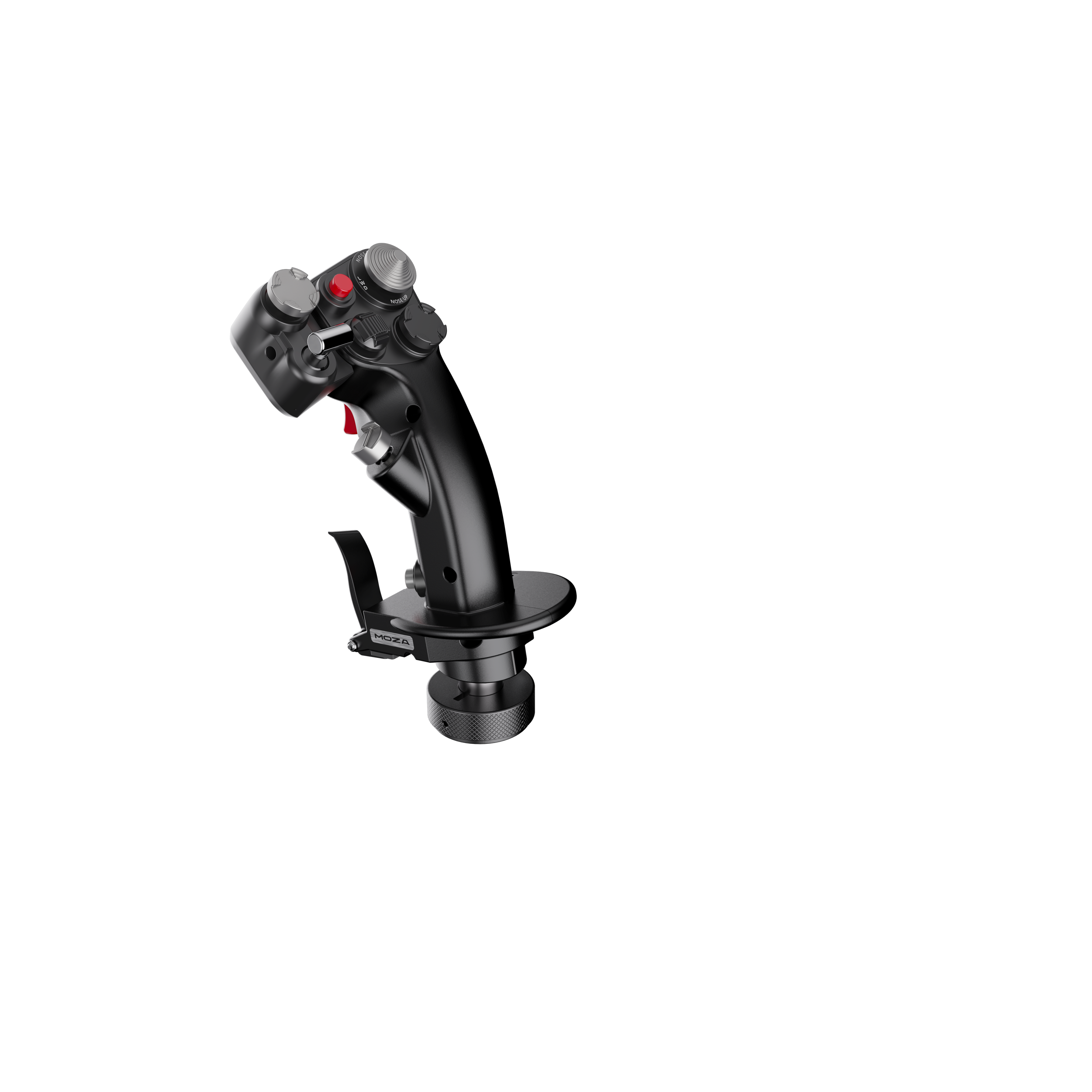 A large main feature product image of MOZA MH16 Flightstick