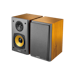 A product image of Edifier R1000T4 Active Bookshelf Speakers (Brown)