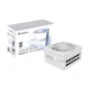 A small tile product image of Gigabyte AORUS ELITE 1000W Platinum PCIe 5.0 ATX Modular PSU (White)