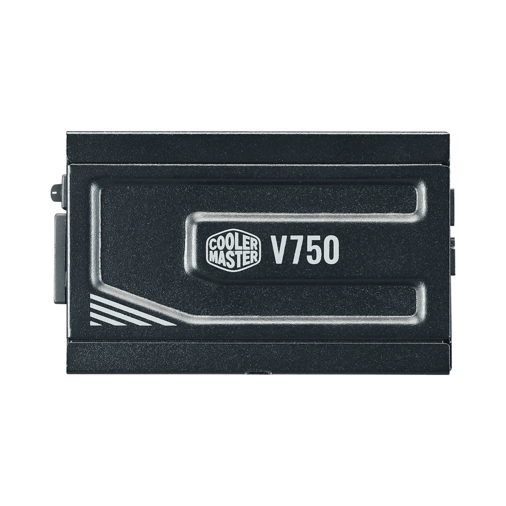 A large main feature product image of Cooler Master V SFX Gold 750W PCIe 5.1 ATX 3.1 Modular PSU