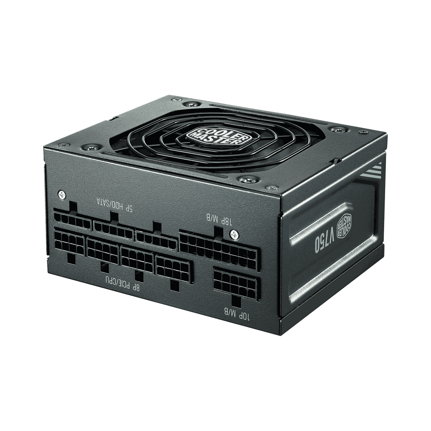 A large main feature product image of Cooler Master V SFX Gold 750W PCIe 5.1 ATX 3.1 Modular PSU