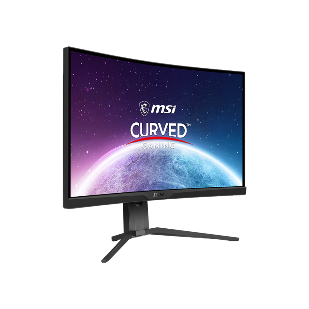 A large main feature product image of MSI MPG 275CQRXF - 27" Curved 1440p 240Hz Fast VA Gaming Monitor