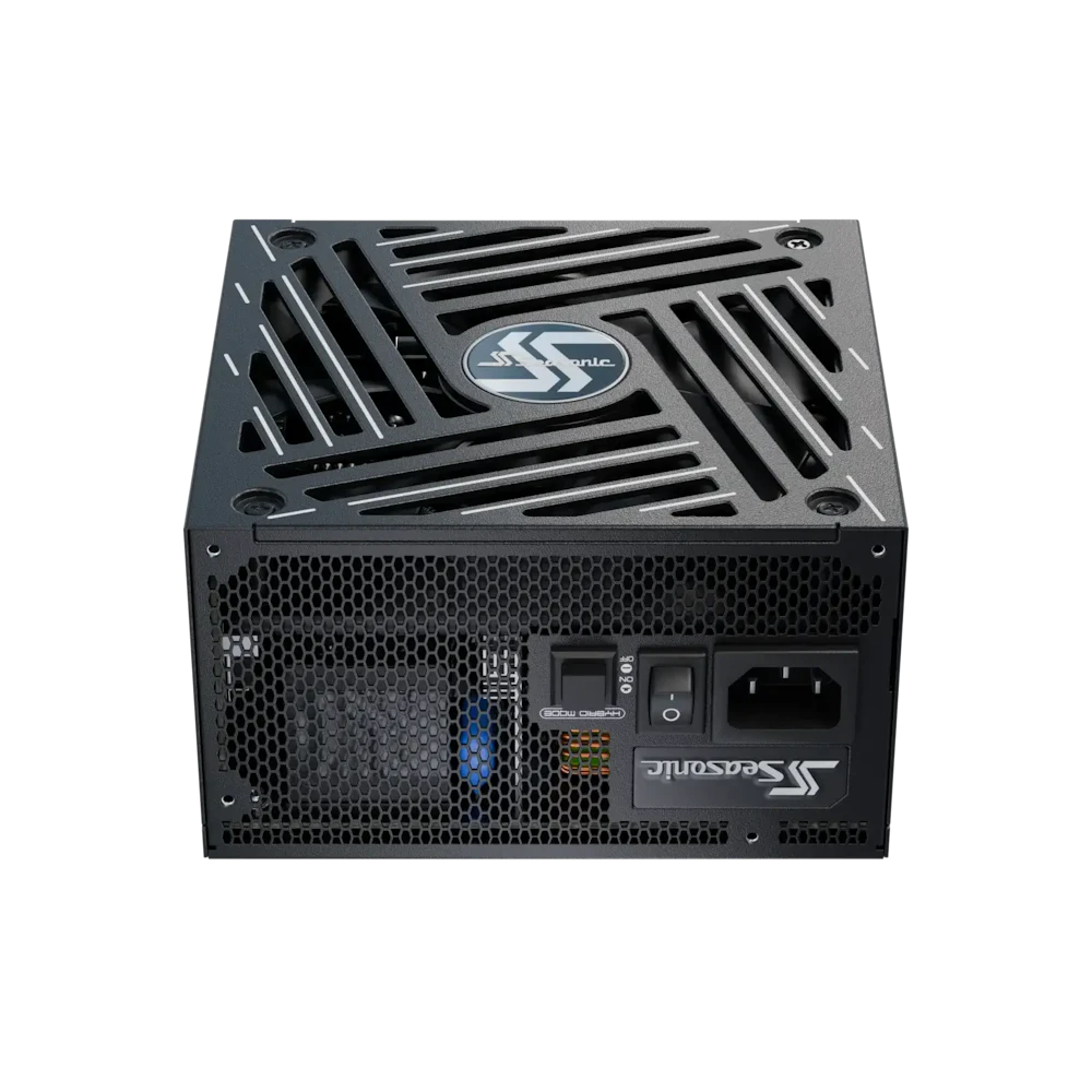 A large main feature product image of Seasonic FOCUS V4 GX 1000W Gold PCIe 5.1 ATX 3.1 Modular PSU