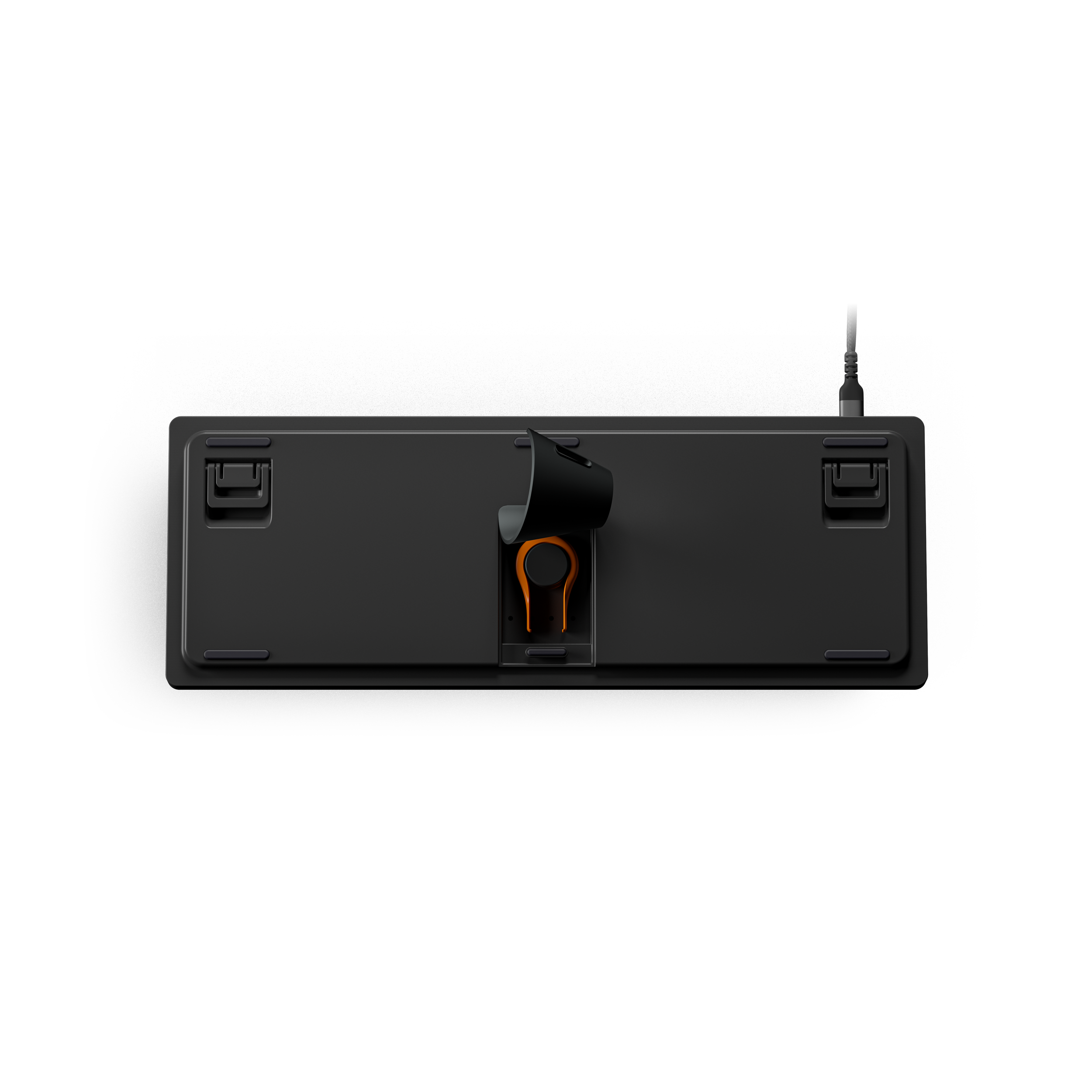 A large main feature product image of SteelSeries Apex Pro TKL Gen 3 - Rapid Trigger Mechanical Keyboard (OmniPoint 3.0 Switches)