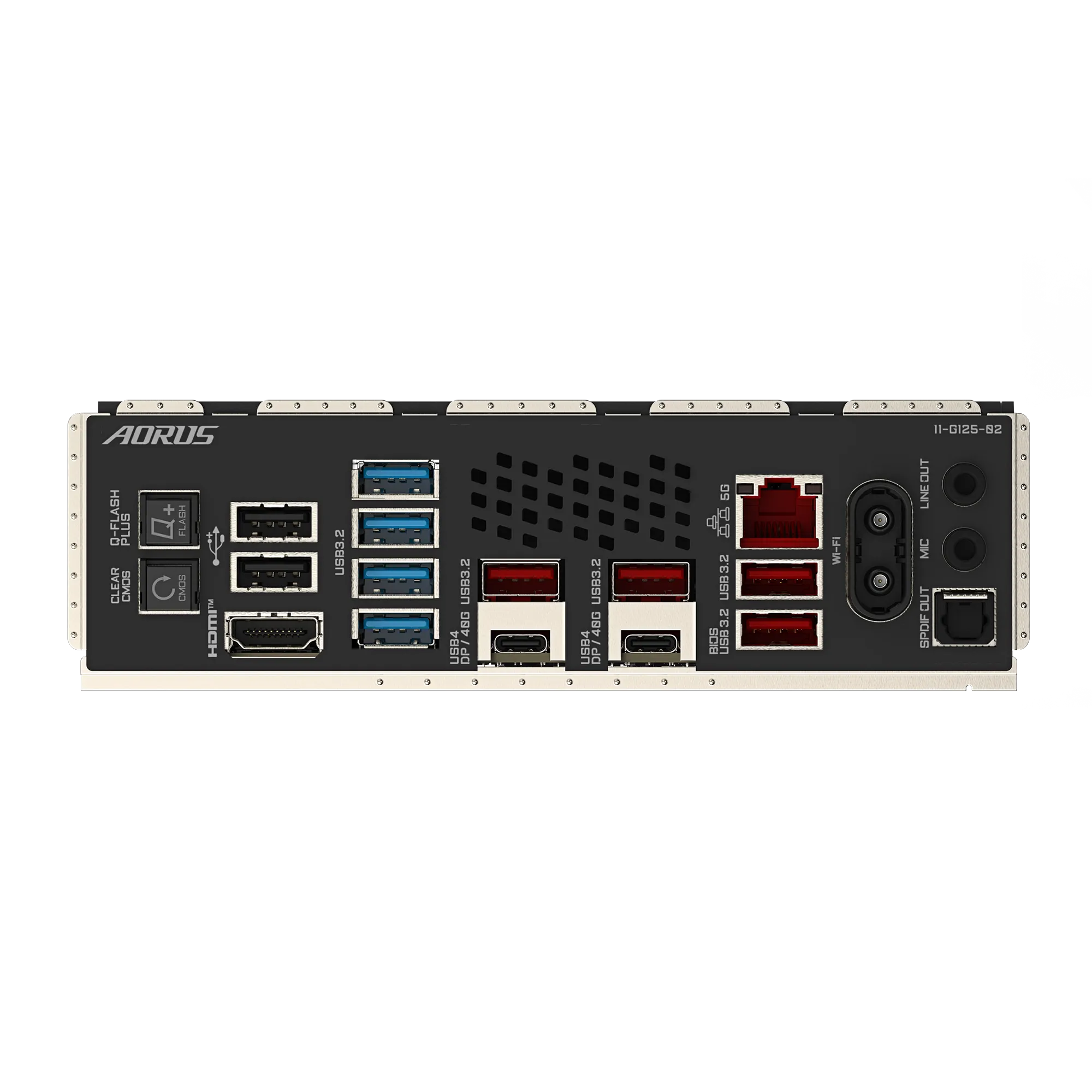 A large main feature product image of Gigabyte X870E AORUS MASTER AM5 ATX Desktop Motherboard