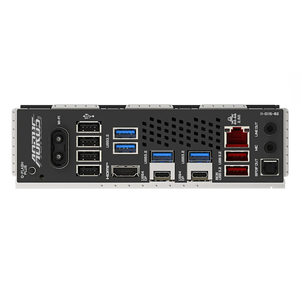 A large main feature product image of Gigabyte X870 Elite WiFi7 AM5 ATX Desktop Motherboard