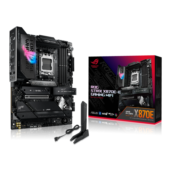 ASUS ROG Strix X870E-E Gaming WiFi AM5 ATX Desktop Motherboard