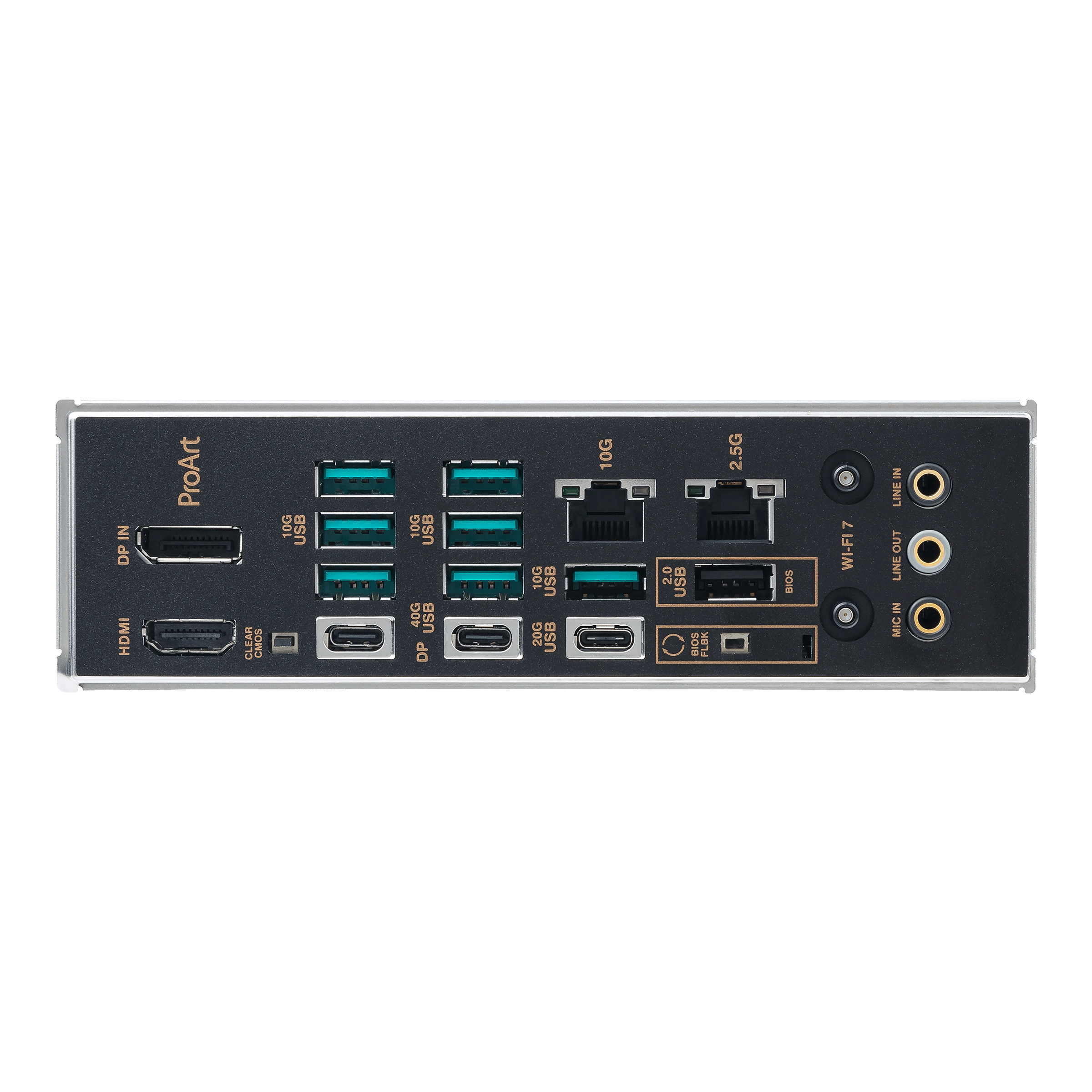 A large main feature product image of ASUS ProArt X870E-Creator WiFi AM5 ATX Desktop Motherboard