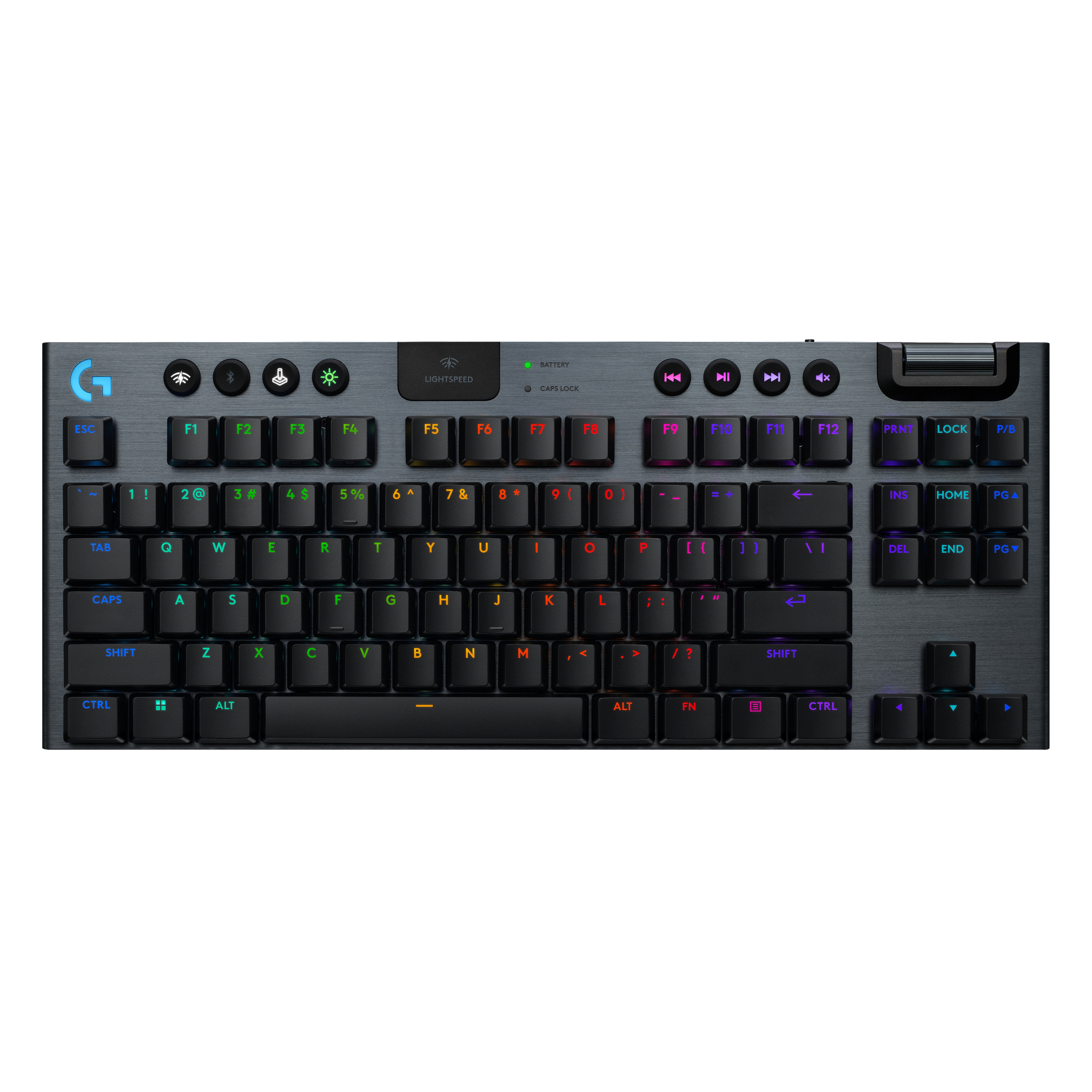 A large main feature product image of Logitech G915 X LIGHTSPEED TKL - Low Profile Wireless Gaming Keyboard