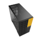 A small tile product image of Geometric Future Model 5 Vent - Mid Tower Mesh Case (Black/Yellow)