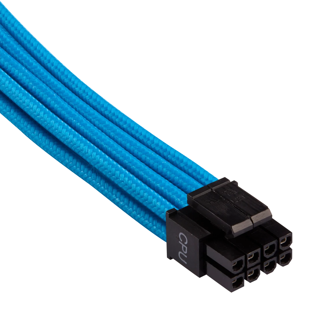 A large main feature product image of Corsair Premium Individually Sleeved PSU Cables Starter Kit Type 4 Gen 4 (Blue)