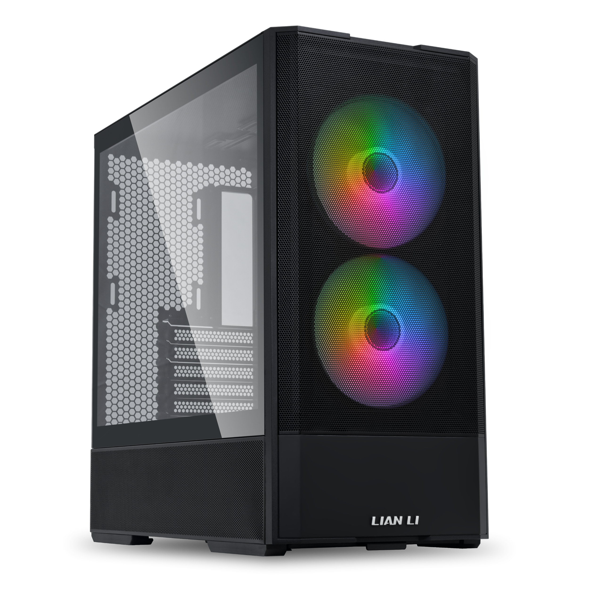 A large main feature product image of Lian Li Lancool 207 - Compact Mid Tower ATX Case (Black)